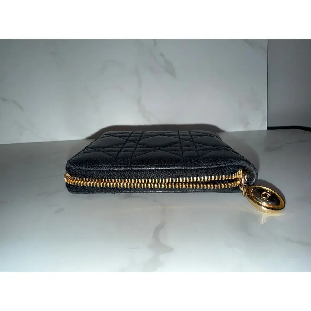 Dior Black Leather Wallet